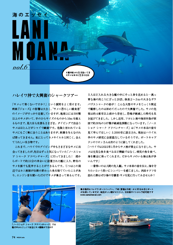 【新連載】海のエッセイ　LANI MOANA