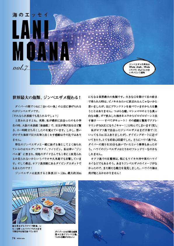 【連載】海のエッセイ　LANI MOANA